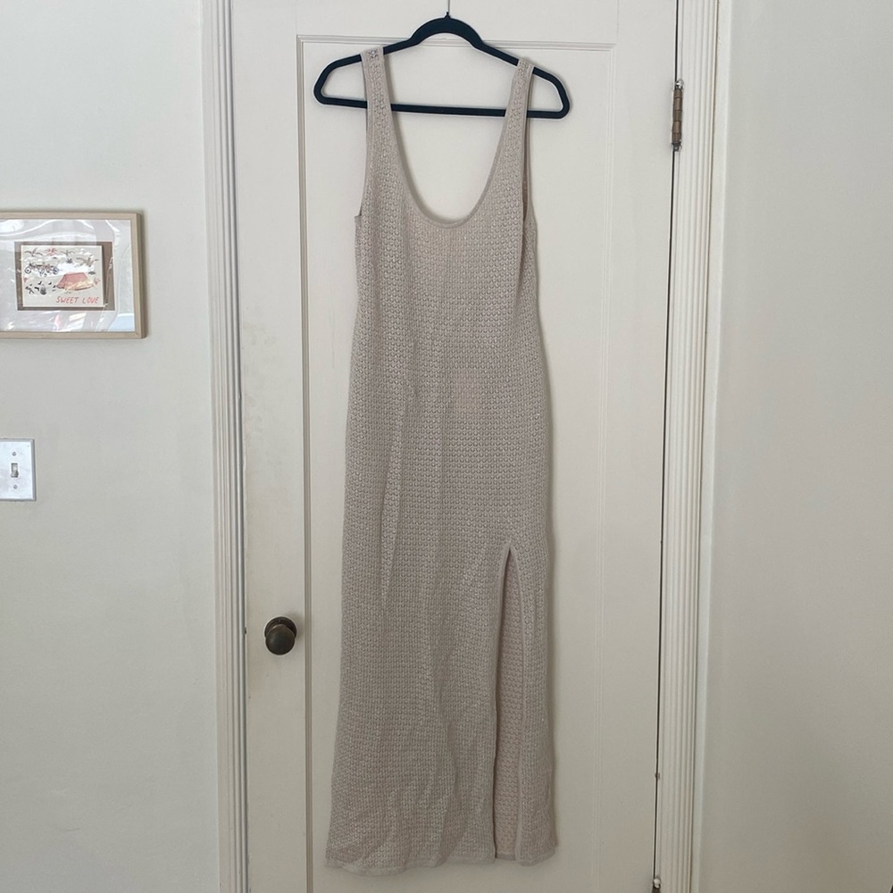 Monday Swimwear - Hamptons Beach Dress - Size L - Pearl Shimmer